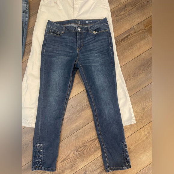 A.N.A and Angels Forever Young size 10 Women's Blue Jeans - Picture 1 of 11